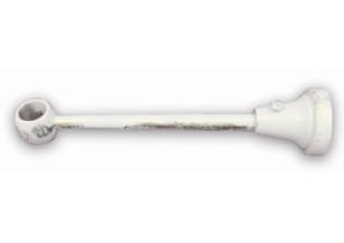 Кронштейн закритий білий