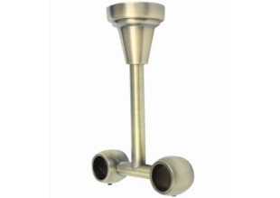 Кронштейн для стелі подвійний