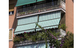 Наружные маркизы для оформления балконов