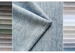 Тканина декоративна "НОМАД"  однотонна шеніл 
